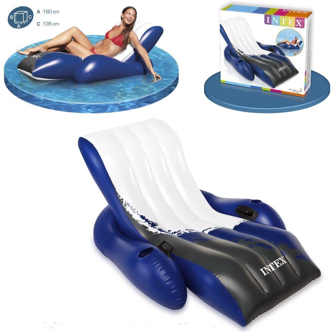 Intex Inflatable Floating Recliner Lounger