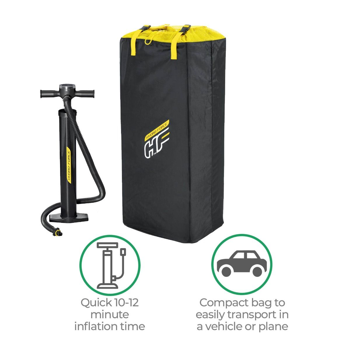 Bestway Hydro Force Aqua Cruise 10ft 6' SUP Stand Up Paddle Board