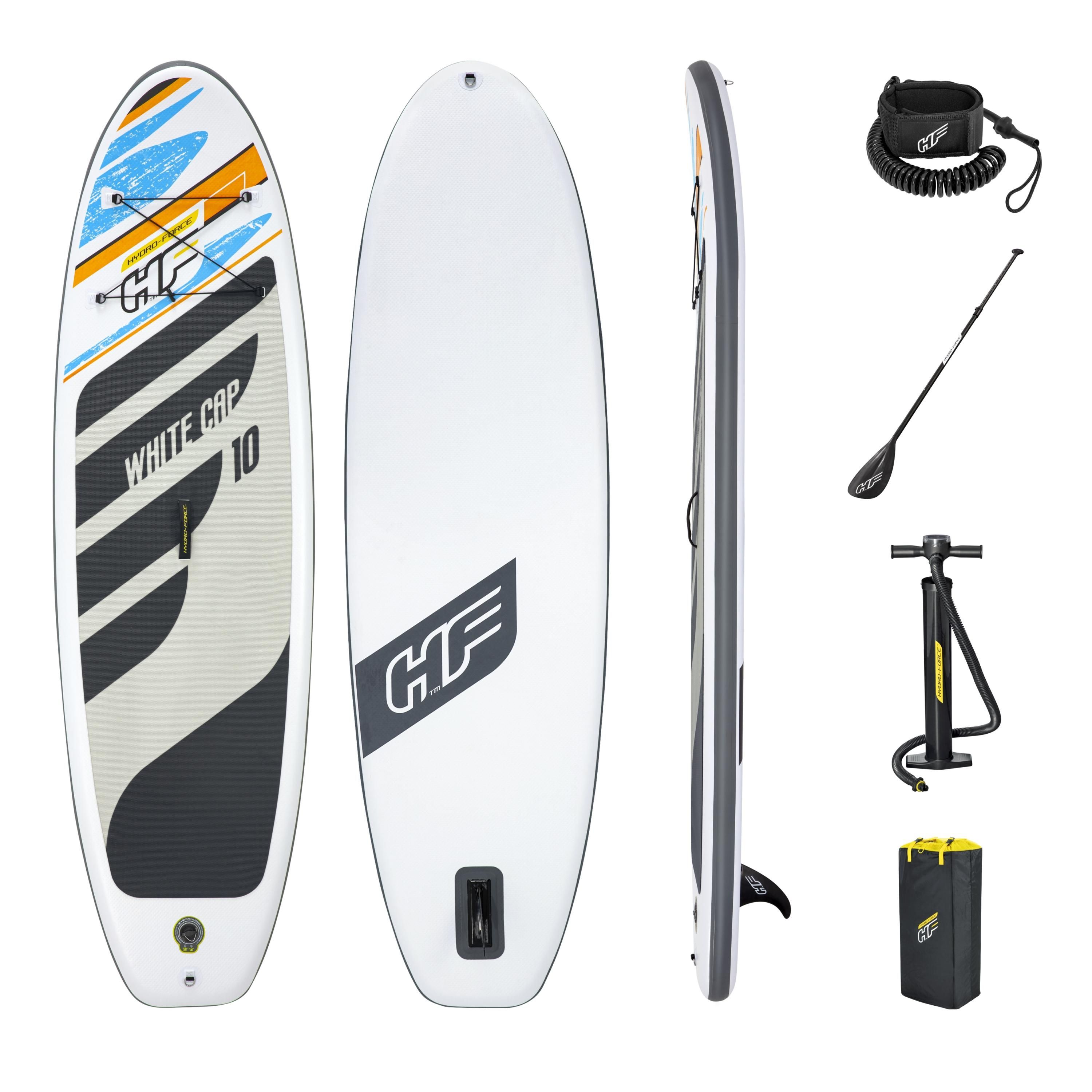 Bestway Hydro Force White Cap 10’6 SUP Stand Up Paddle Board