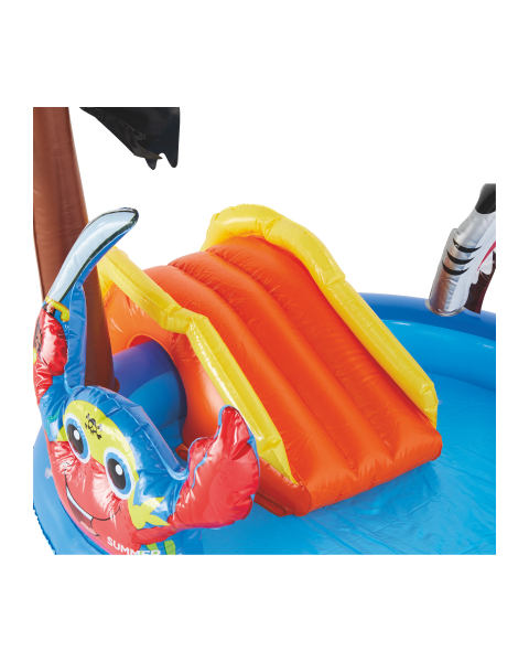 Summer Waves Pirate Ship Water Play Centre - 89L