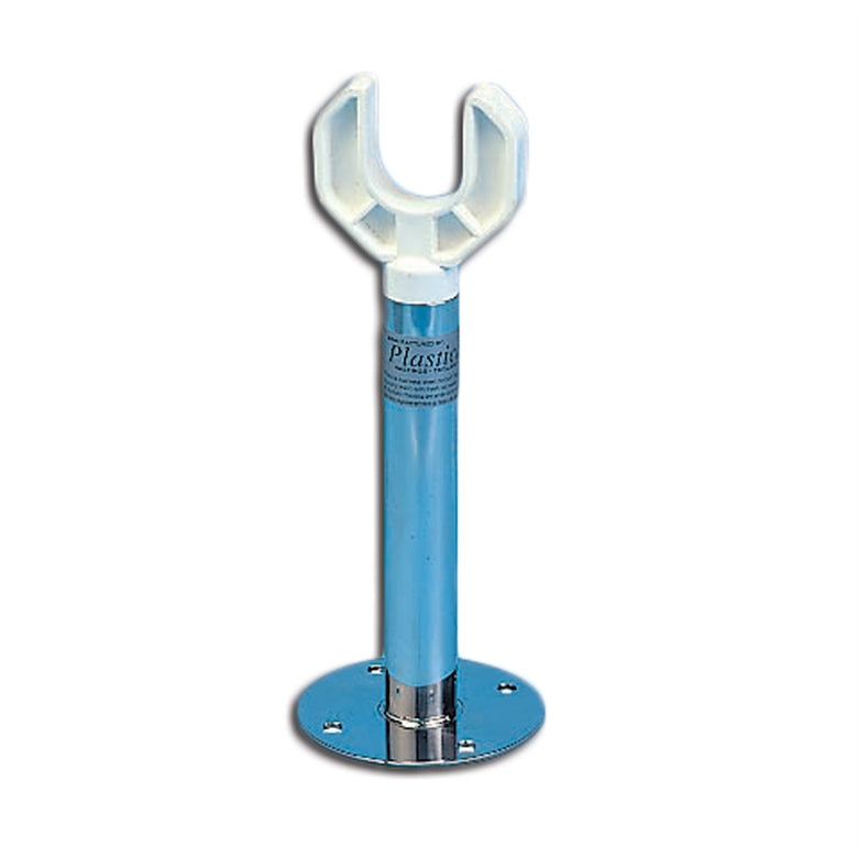 Base plate mounted reel end stand