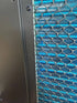 Casing and fin edge, close up