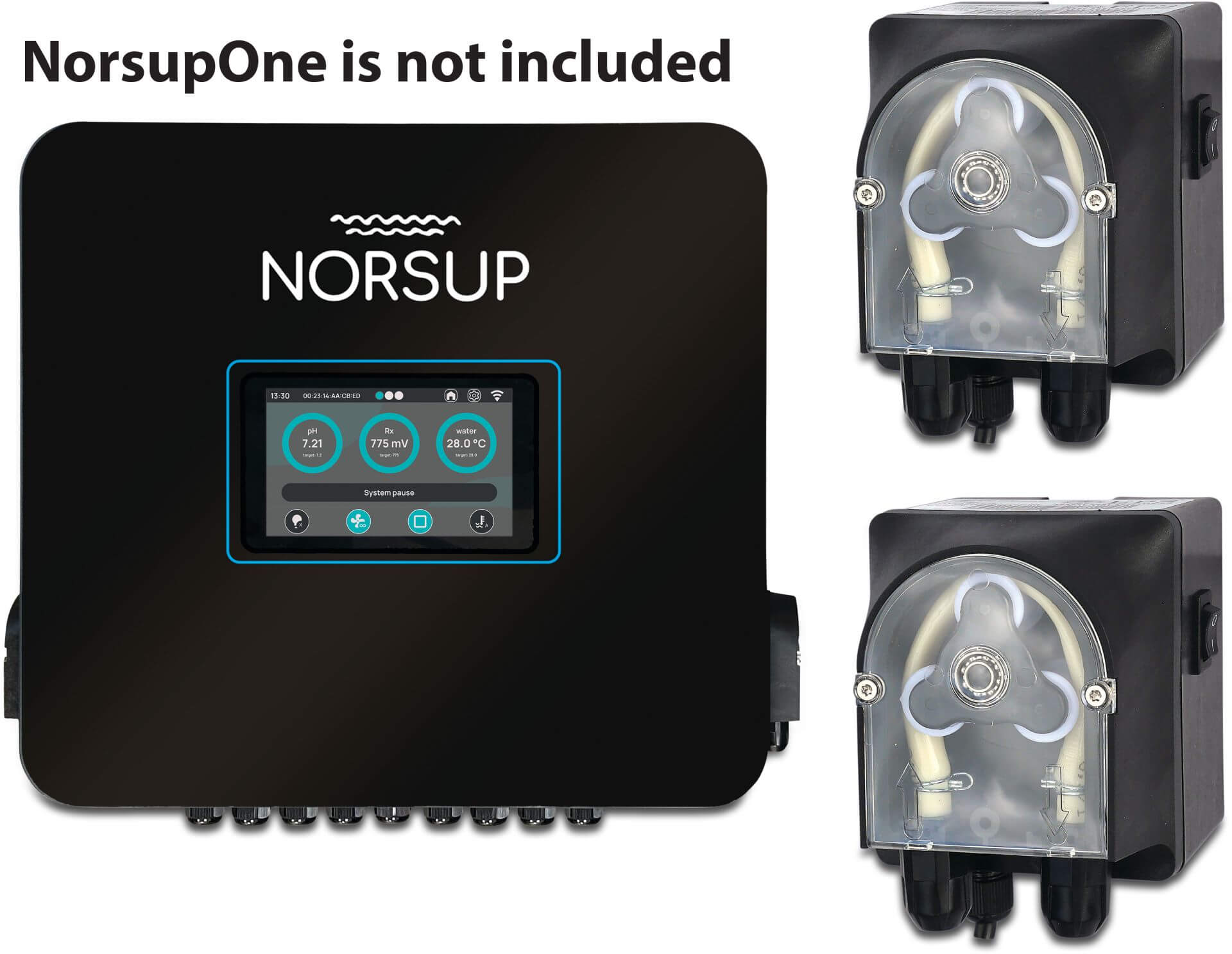 Norsup pH and Chlorine Dosing Kit, Modular (NorsupOne V3)