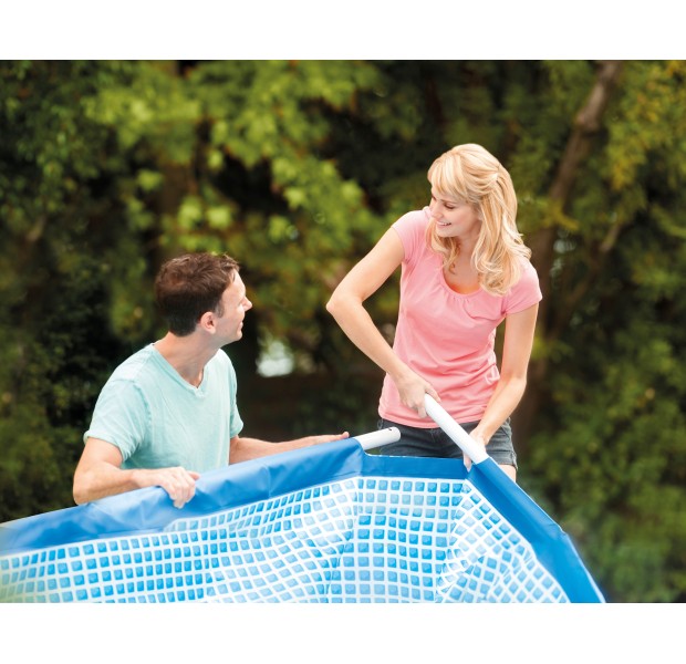Intex 4.5m x 2.2m Rectangular Frame Pool 28274