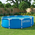 Intex 10ft x 30in Metal Frame Pool set up in a garden