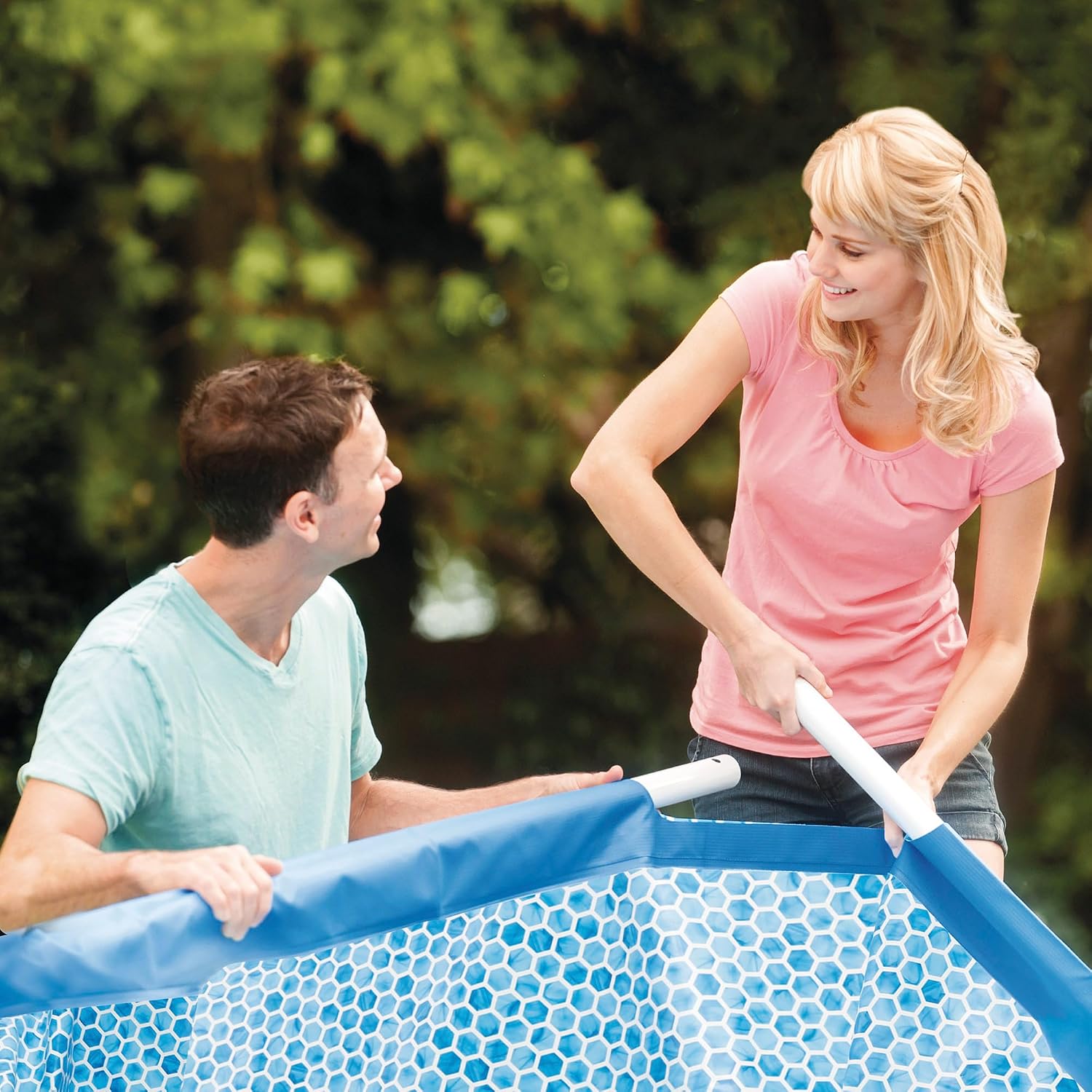 Cleaning an Intex Metal Frame Pool