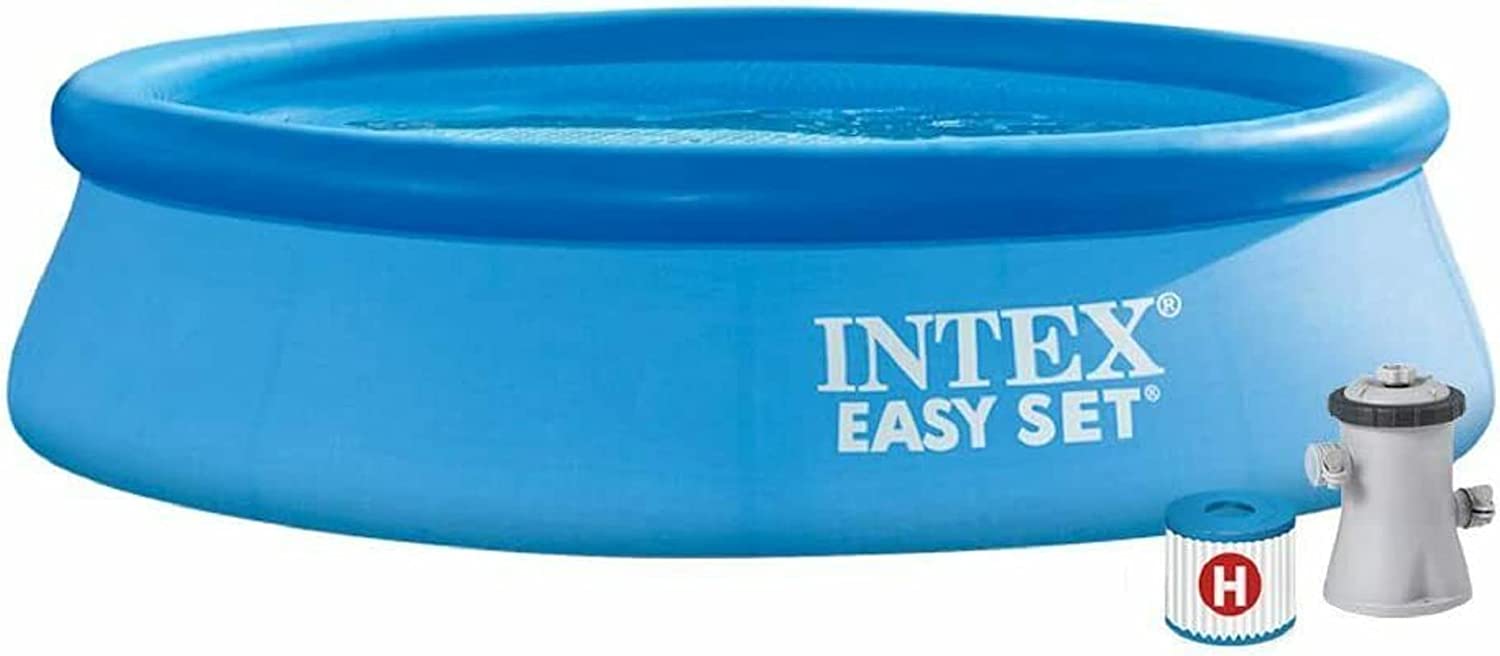 CLEARANCE: Intex 10ft X 30in Easy Pool Set, Blue including Filter Pump - Brand New - Faded Box