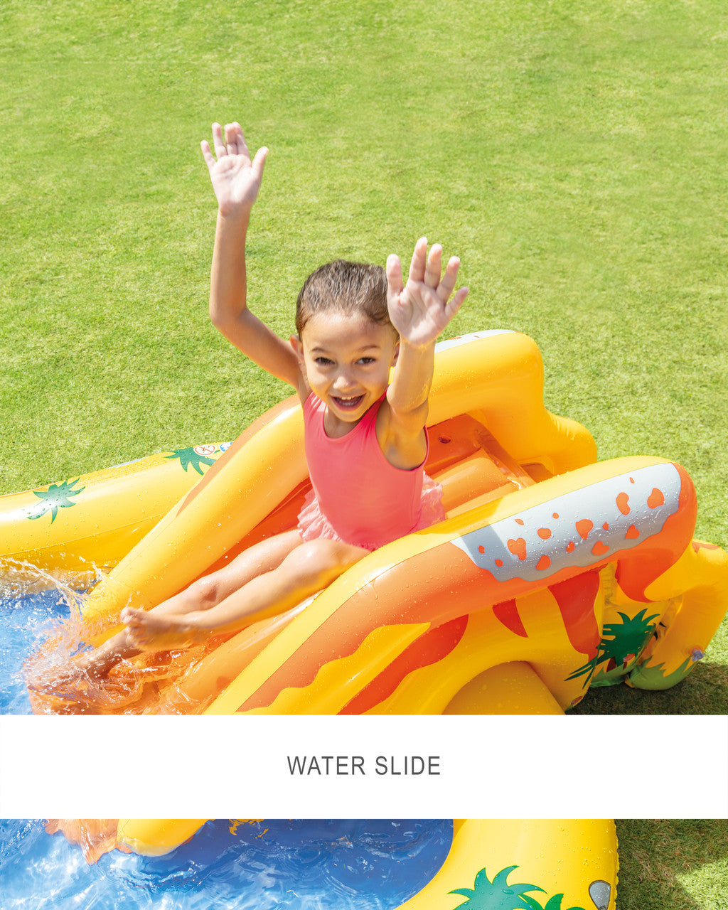 Intex Dinosaur Play Centre Inflatable Kids Water Play Centre with Slide