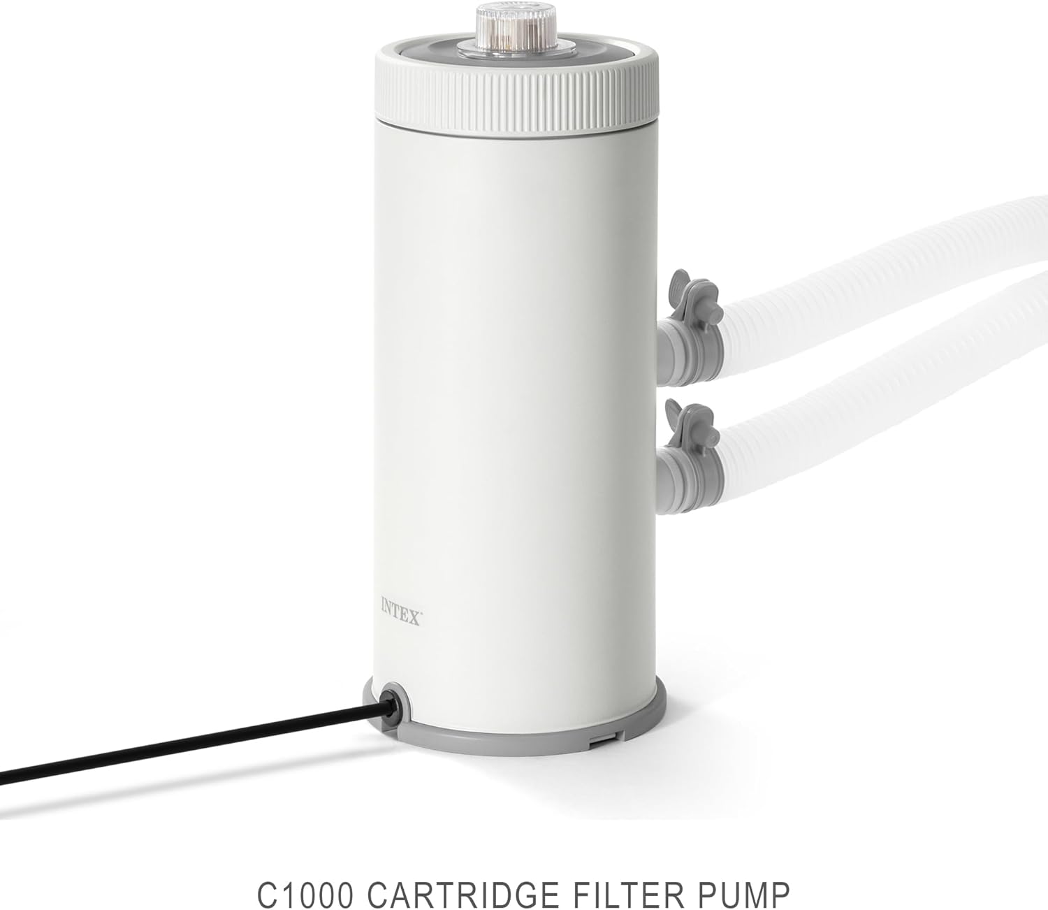 CLEARANCE: Intex C1000 Krystal Clear Cartridge Filter Pump 1000 GPH (EU Version, incl EU-to-UK Plug Adapter) - Brand New - Scruffy Box