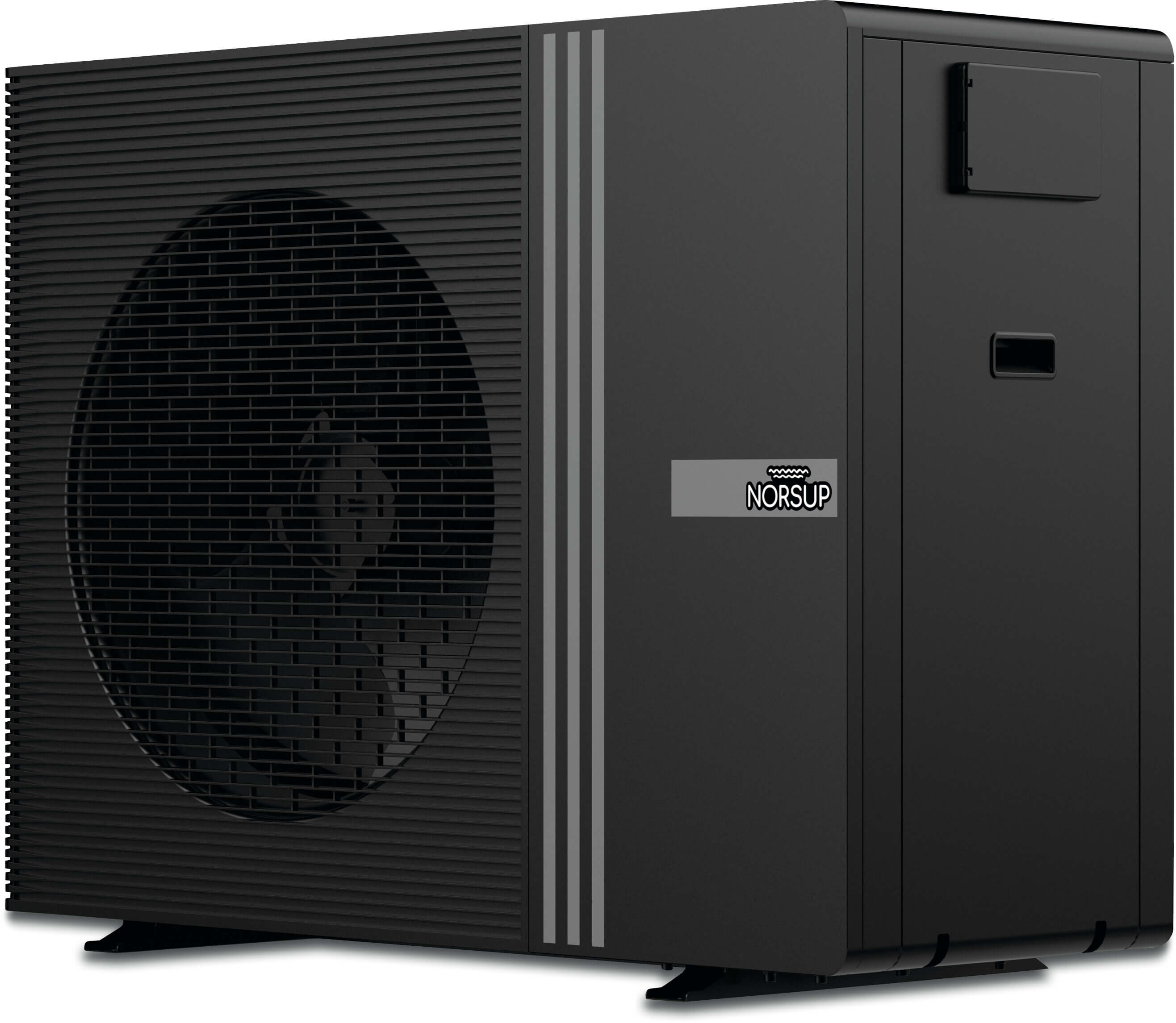 Norsup ProX 35T R290 Inverter Pool Heat Pump 35kW 3-Phase - Black | Smart AI | Wi-Fi & 4G