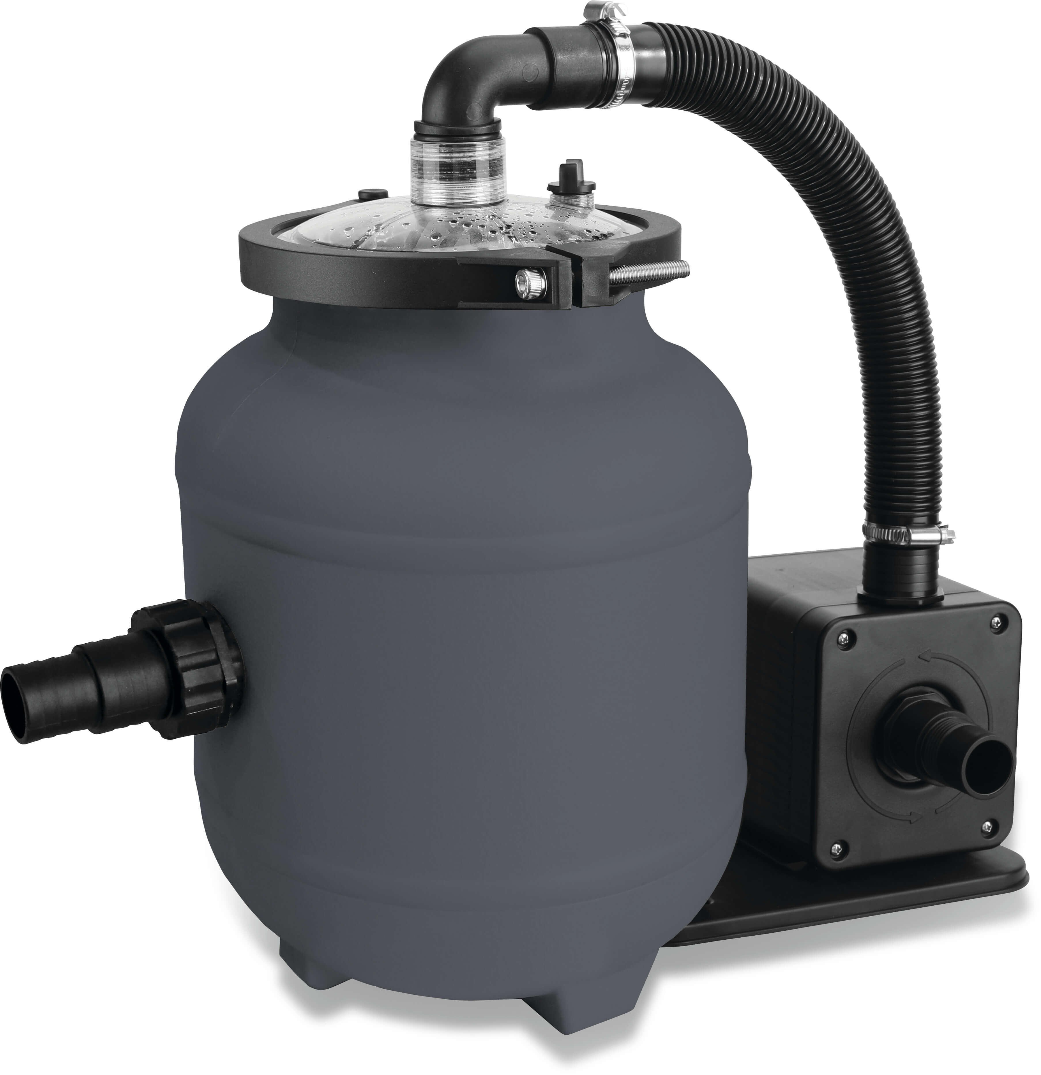 Flotide EZ Clean Aqualoon Filter Set 250mm | Complete Pool Filtration Kit with FP100 Pump