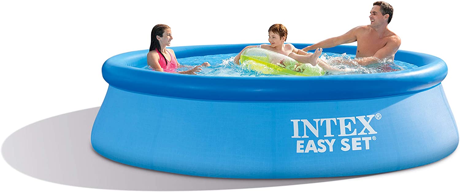CLEARANCE: Intex 10ft X 30in Easy Pool Set, Blue including Filter Pump - Brand New - Faded Box