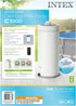 CLEARANCE: Intex C1000 Krystal Clear Cartridge Filter Pump 1000 GPH (EU Version, incl EU-to-UK Plug Adapter) - Brand New - Scruffy Box