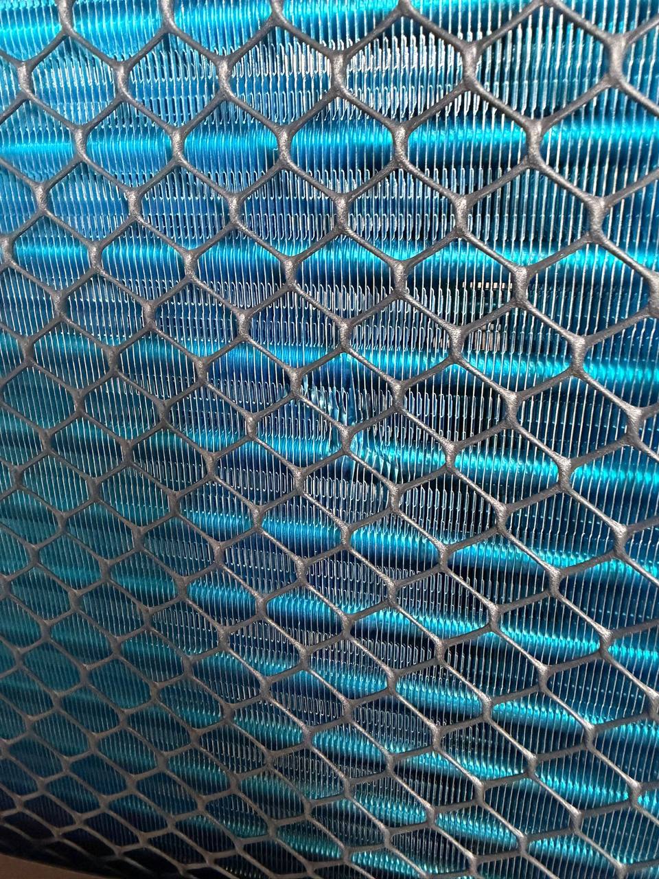 Light marking to the evaporator fins