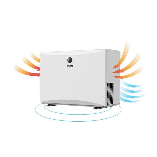 Aquark Swimming Pool Air Source Heat Pump Inverter 12.6KW