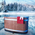 Harvia Frosty Cold Plunge Pool with cooling unit
