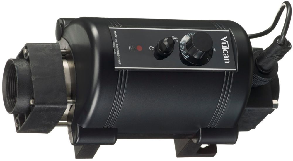Elecro Vulcan 3kw Nano Above Ground Titanium Swimming Pool Heater UK Plug