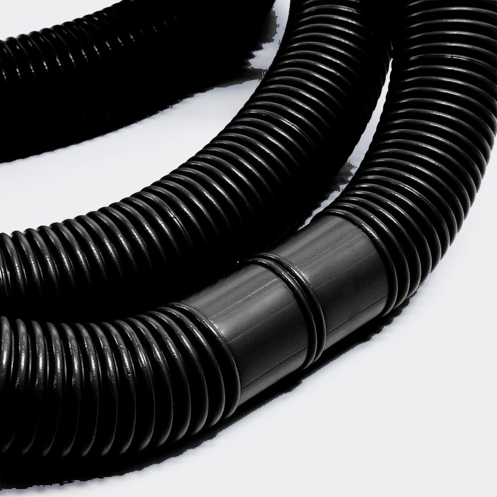 Deluxe Black Swimming Pool Hose 32mm 1.25 inch with cuffs - image 2