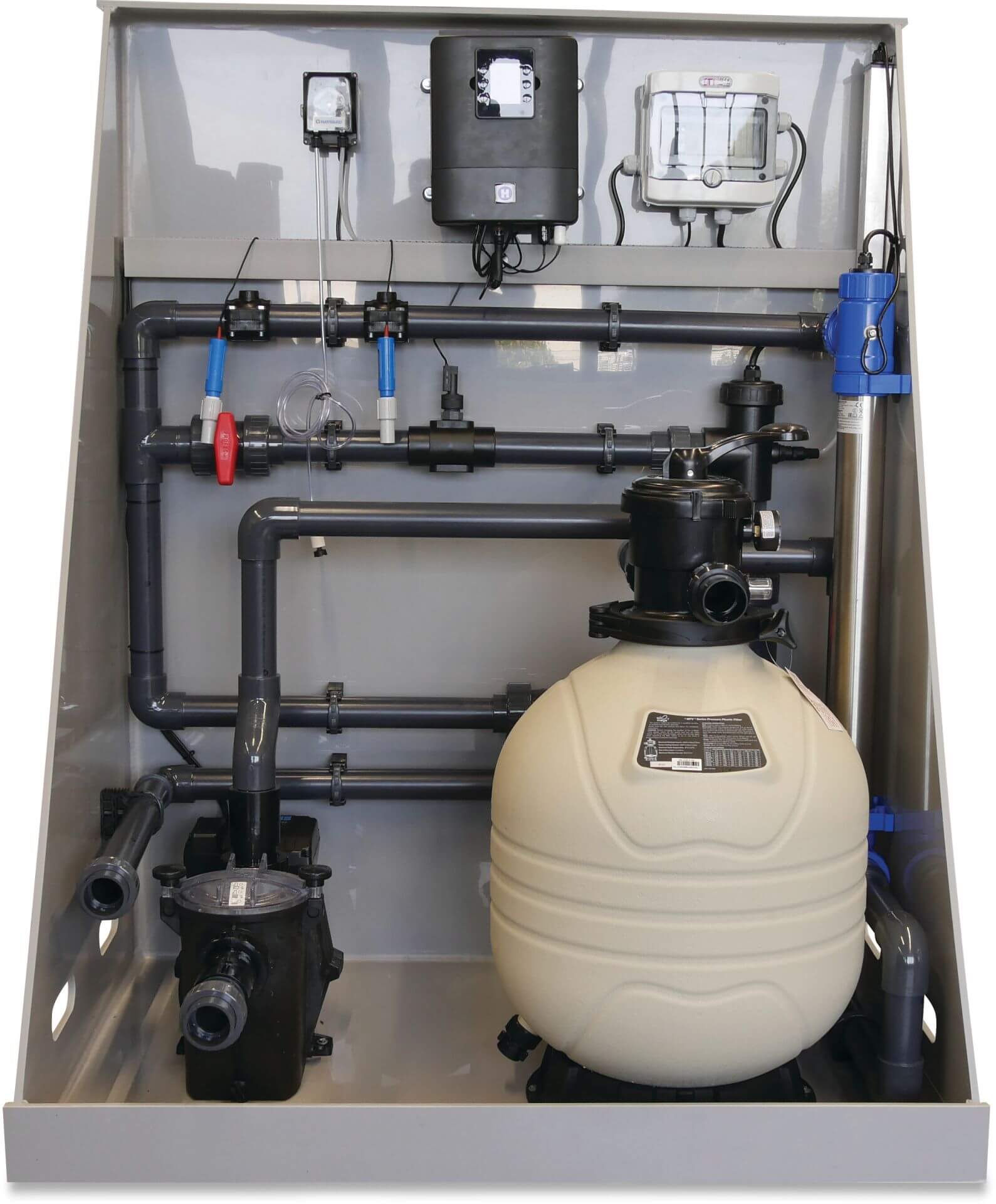 Flotide Technical Pallet Pro v3 complete plug and play pool system