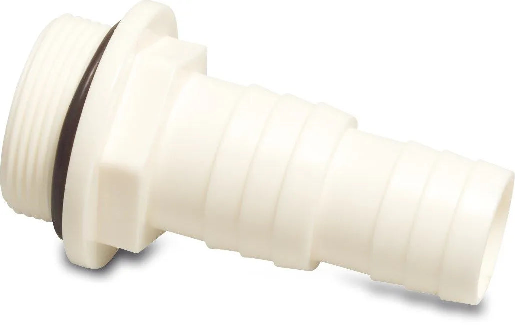 Flotide Heat Pump Hose Tail Adaptor Pair (x2) — 1.5" to 32/38mm Push Fit
