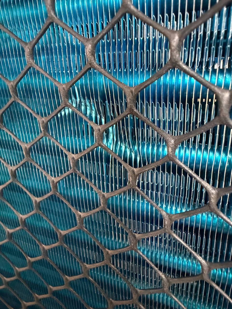 Close up of the fin marking
