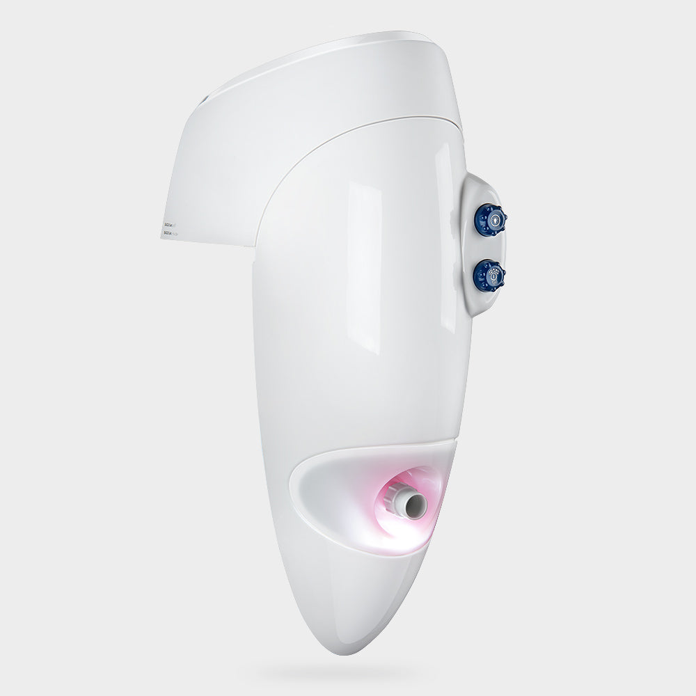 Badu Jet Riva counter current swim jet, side view