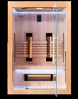 France Sauna Sense IR 2 person infrared sauna