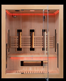 France Sauna Sense IR 3 person infrared sauna