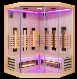 France Sauna Sense IR 2C corner infrared sauna