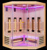 France Sauna Sense IR 2C corner infrared sauna