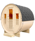 France Sauna Gaia Bella 3 person outdoor barrel sauna