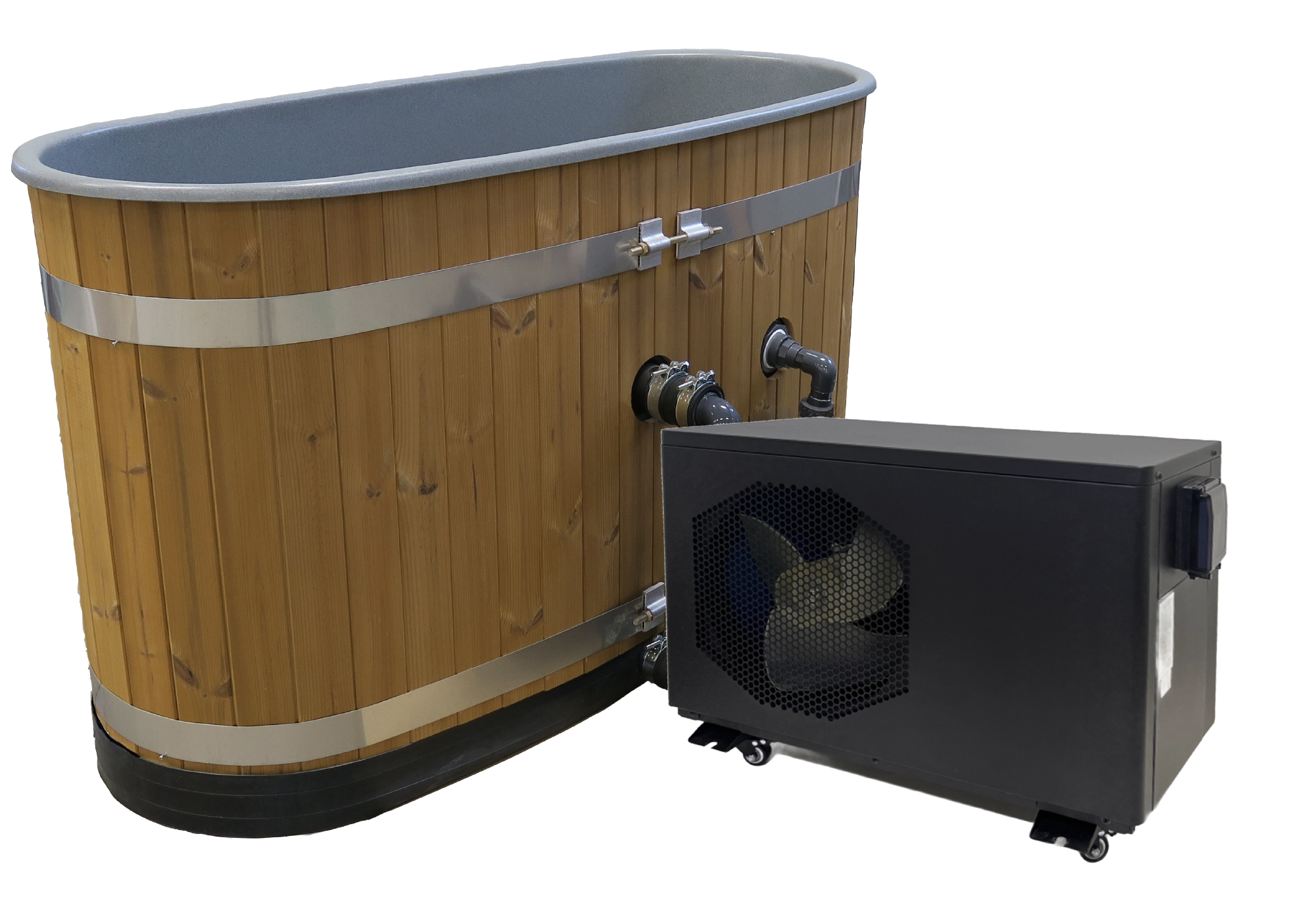 Harvia Frosty Cold Plunge Pool with cooling unit