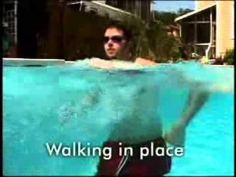 Badu Jet counter current swim jet in action