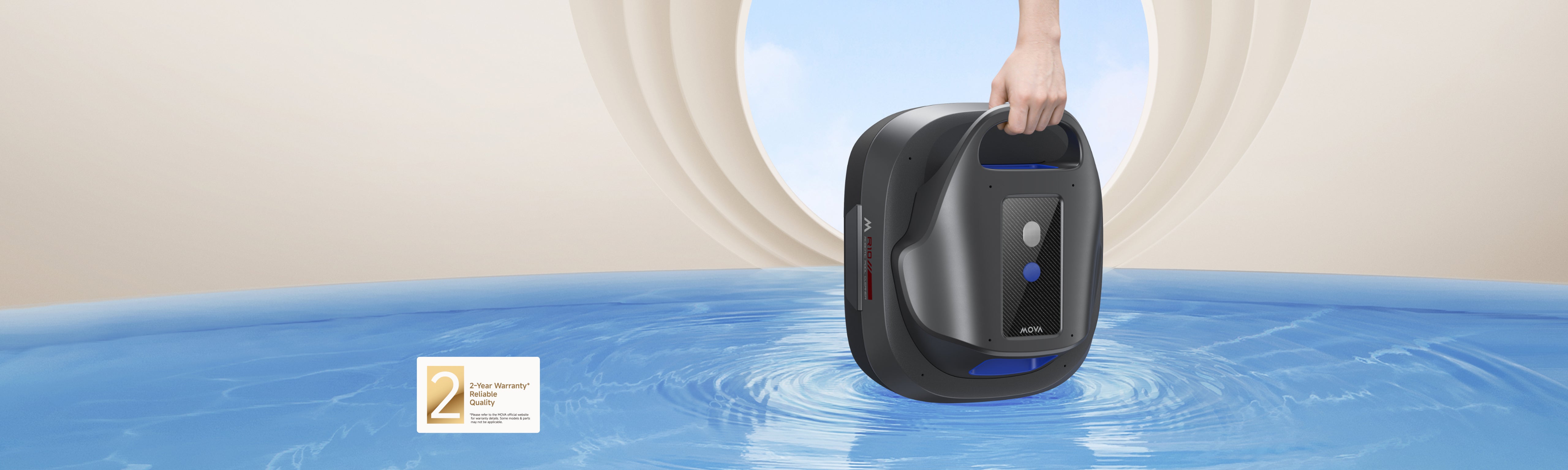 MOVA Diver R10 Cordless Robotic Pool Cleaner