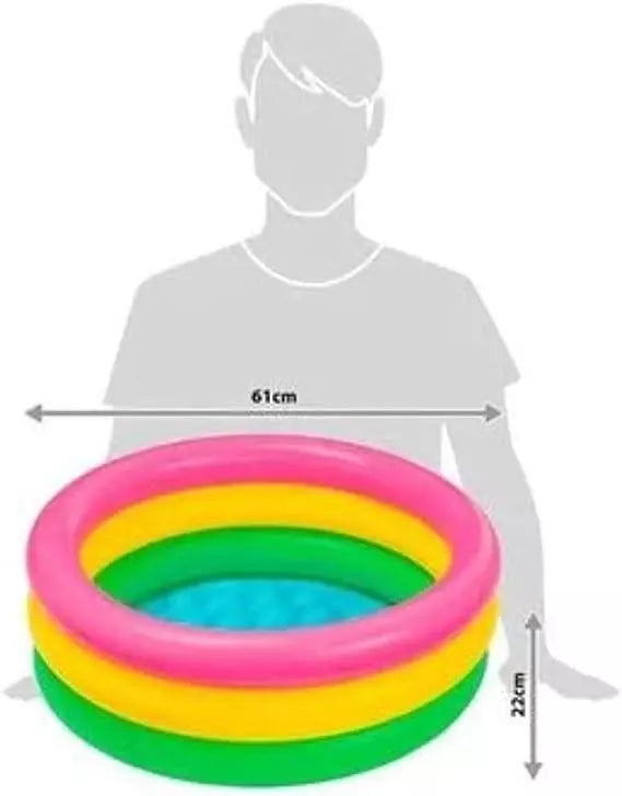 Intex  Baby Pool 24 inch Sunset Glow Baby Pool