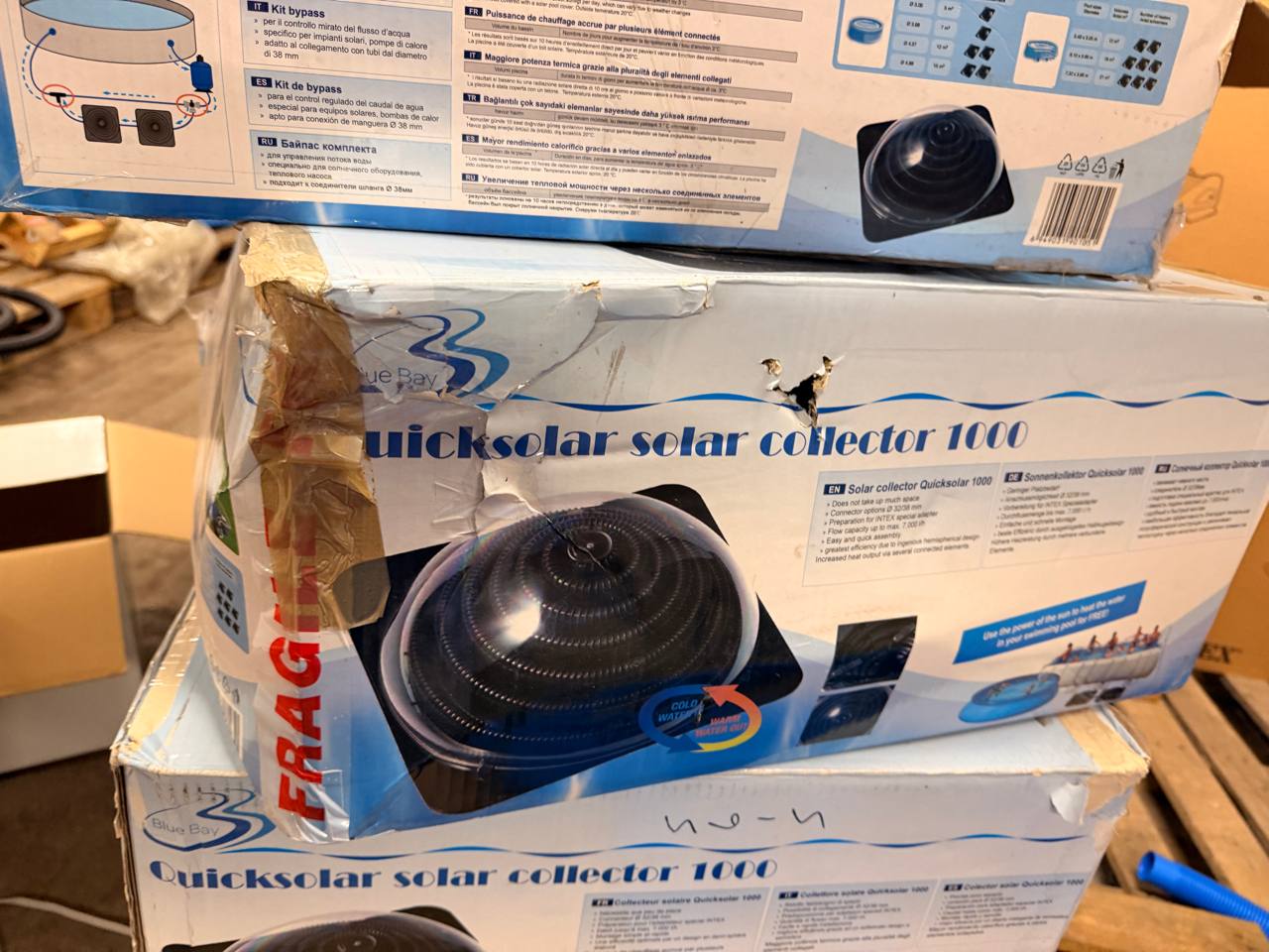 Actual condition of the box on this clearance unit