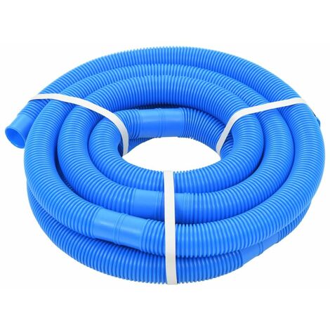 Deluxe Blue Swimming Pool Hose 32mm 1.25 inch with cuffs