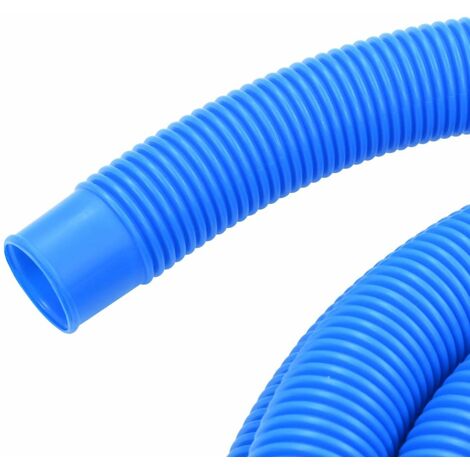 Deluxe Blue Swimming Pool Hose 32mm 1.25 inch with cuffs