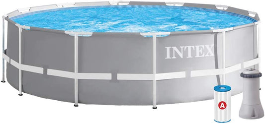 Intex 28272 Metal Frame Rectangular Pool 3834 L, Blue, 3m x 2m x 75 cm ...