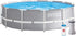 Intex Prism Premium 12ft x 39in Metal Frame Swimming Pool, Blue, 366 x 99 cm with Filter and Pump inc Ladder