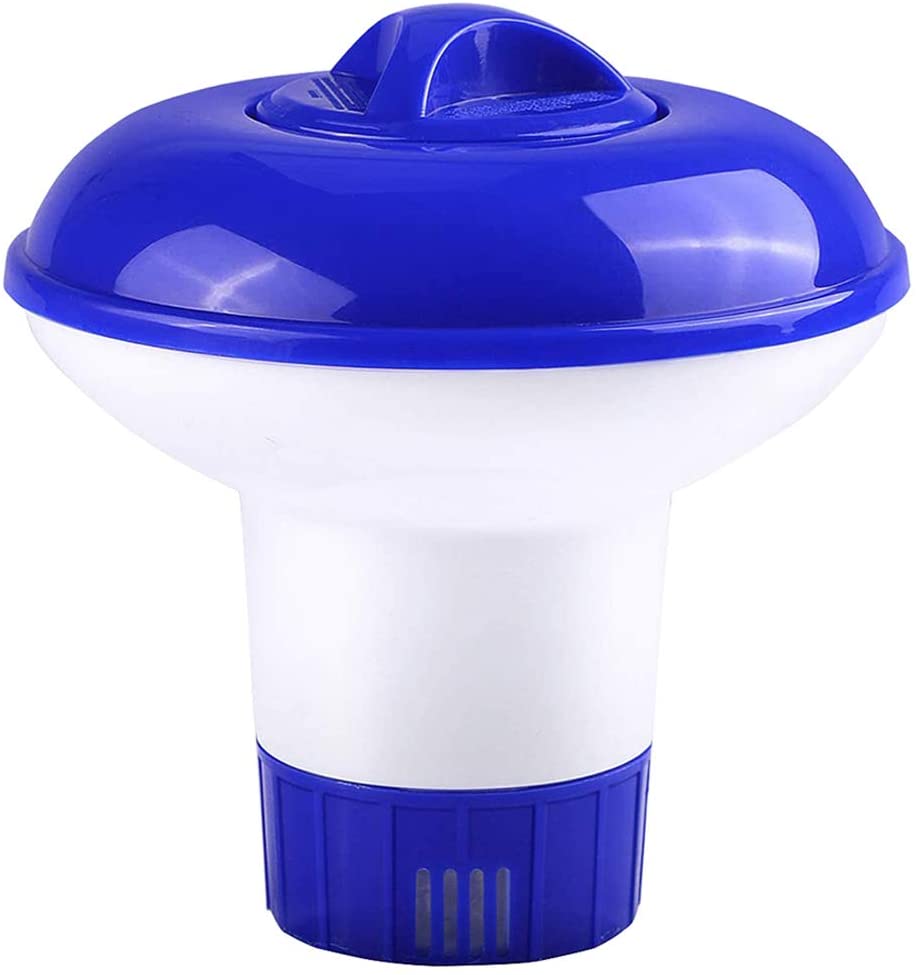 Premier Blue Floating Chlorine or Bromine Dispenser for Pools Spas and Hot tubs