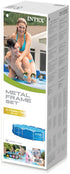 Intex 12ft x 30in Metal Frame Swimming Pool, Blue, 366 x 76 cm