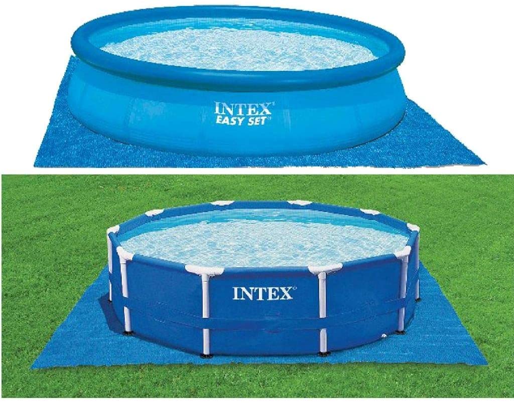 Intex Ground Sheet / Cloth for Swimming Pools Blue , 472 x 472 cm upto 15ft