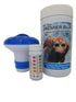 Premier Blue Chlorine Tablets with Dispenser and Testing Kit