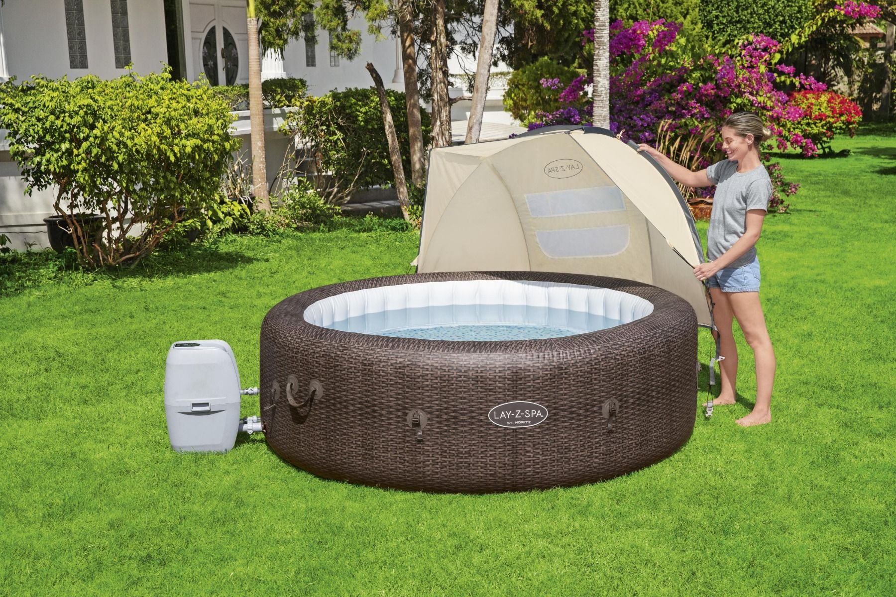 Lay-Z-Spa Detachable Canopy