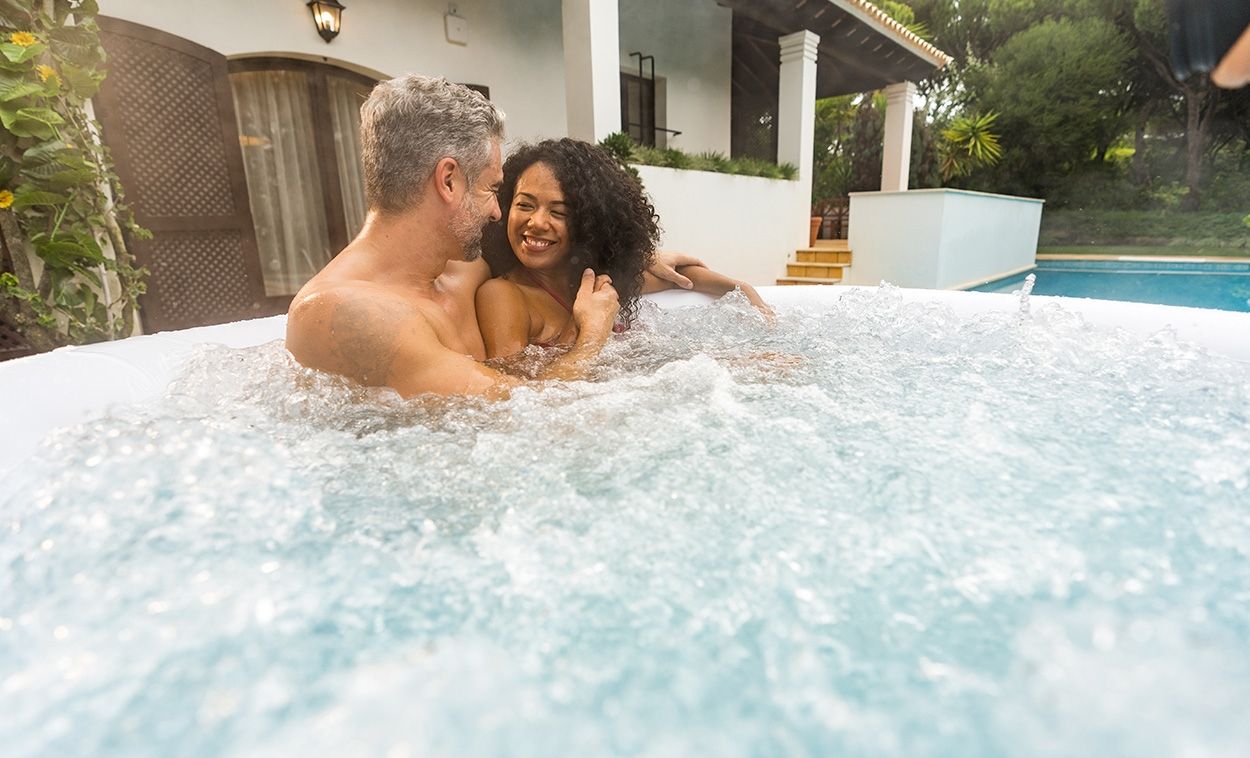 Lay-Z-Spa Cancun AirJet 4-Person Spa