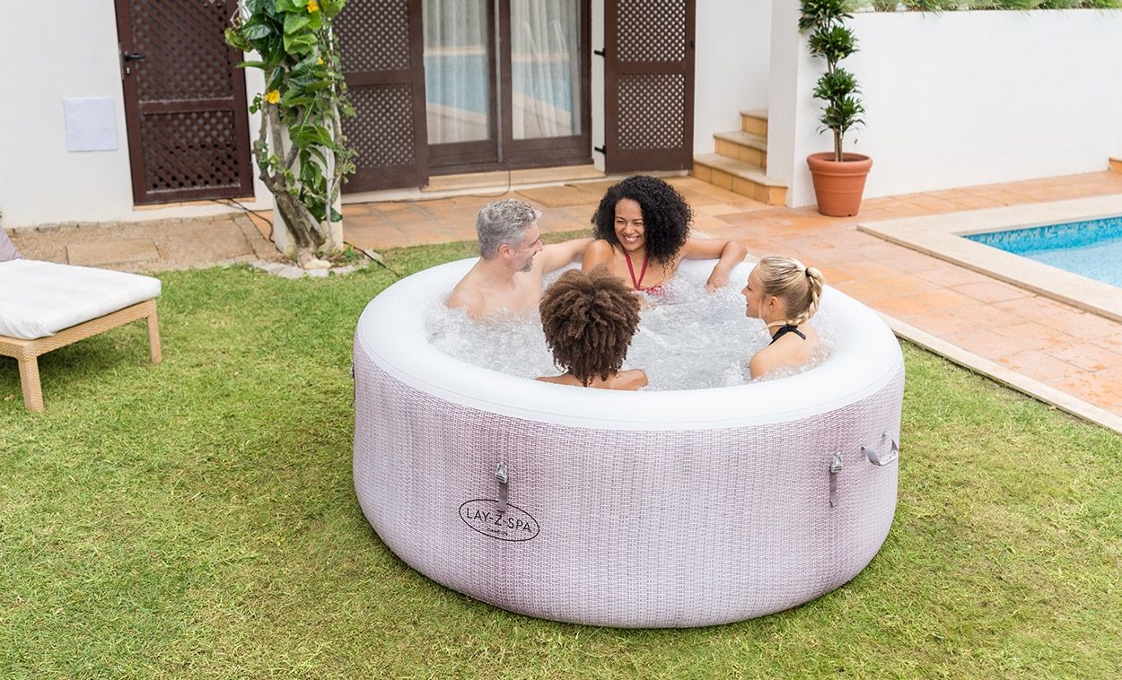 Lay-Z-Spa Cancun AirJet 4-Person Spa