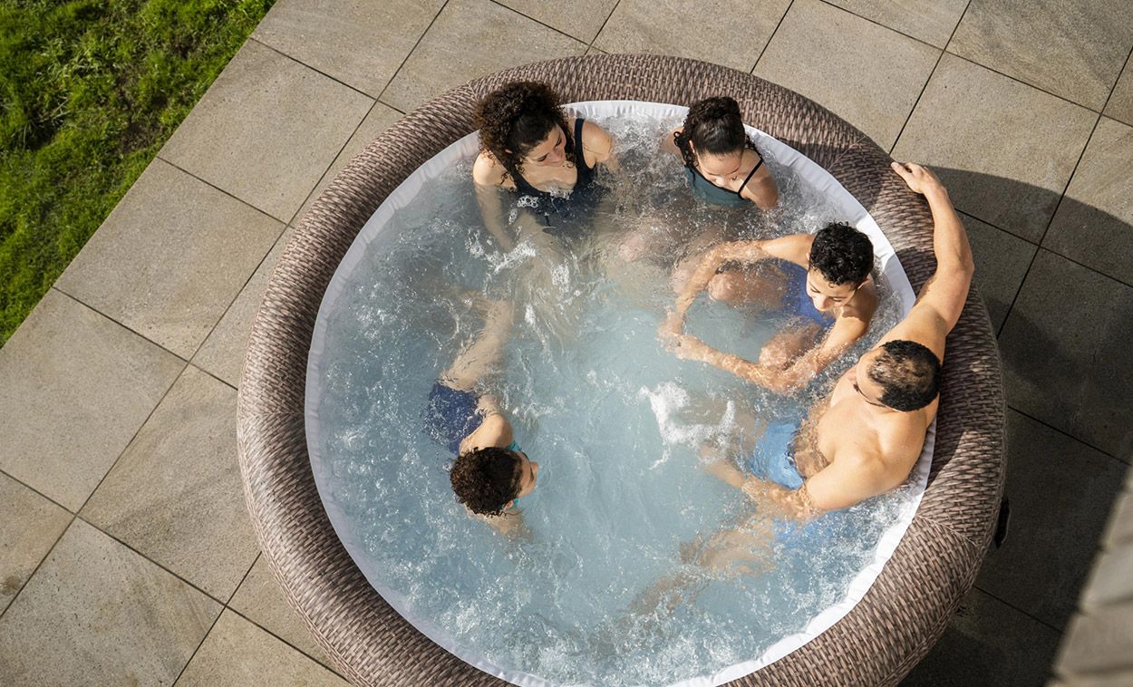 Lay-Z-Spa St Moritz Air Jet 5-7 Person Spa