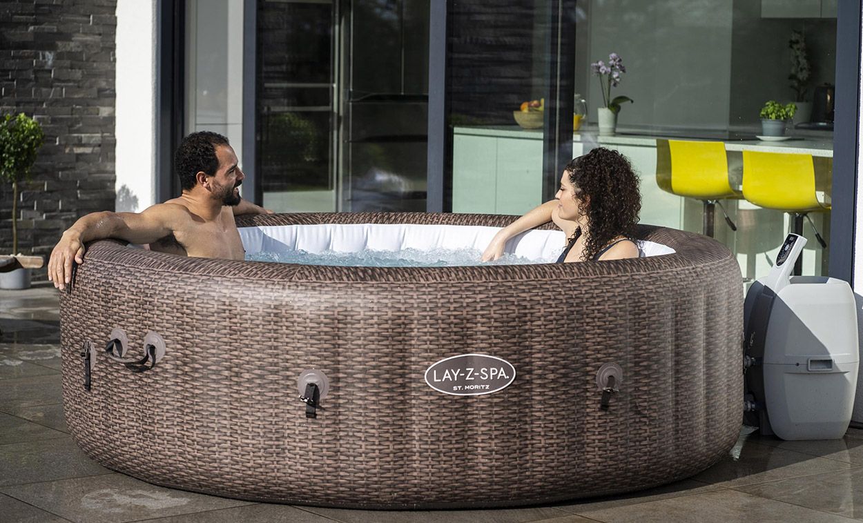 Lay-Z-Spa St Moritz Air Jet 5-7 Person Spa