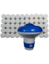 Premier Blue Floating Dispenser Chlorine Tablets for Pools Spa Hot Tub
